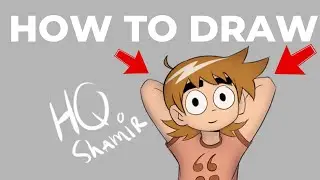 HOW TO DRAW SCOTT PILGRIM (6HD)