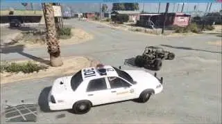 GTA 5 LSPDFR - Day 4 - Sheriff Patrol, Crazy People!