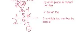 Multiplying by 2 digit numbers