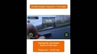 Чип тюнинг Exeed TXL 1.6t. Замеряем разгон 0-100 км/ч