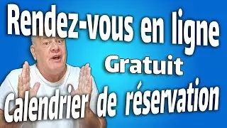 Réservation et rendez vous en ligne, calendly gratuit