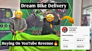 Finally!!! 🤩Dream Bike Delivered On Yt Income💥||On Sport's Bike 🏍||Puyalgaming