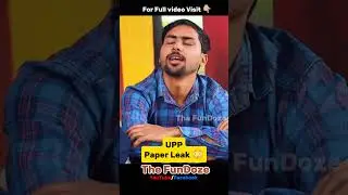 UPP Exam 😔#tfd #uppolice #policebharti #vacancy #students #paperleak #viralshorts #shorts