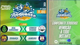 REAL CORGUENSE X CÓRREGO PERDIDO / JIRIBARÇA X KANGURU - CAMPEONATO JIJOQUENSE