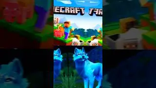Minecraft vs Wolf Tales - Wild Animal Sim #shorts #shortvideo #minecraftshorts