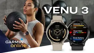 Garmin VENU 3 - розумний годинник із розширеною статистикою здоров’я та фітнесу