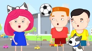 Смарта едет на стадион - Мультики для детей - Смарта и чудо сумка