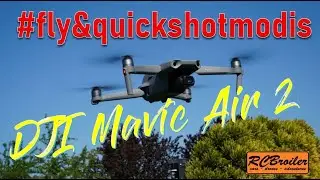 DJI Mavic Air 2 first fly & specials modis 