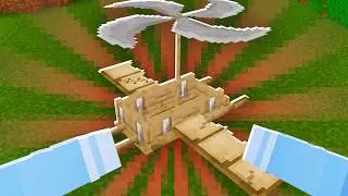 I took to the SKIES in MINECRAFT CREATE?!?