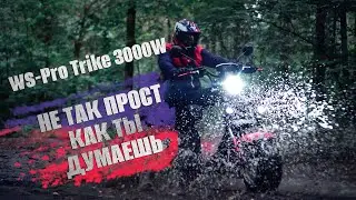 The WS-Pro Trike 3000W Isn't as Simple as You Think