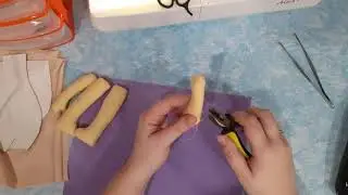 Шьем текстильную куклу. Часть 3.