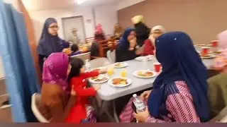 আমেরিকার মসজিদে ইফতার পার্টি (২০২৩)! Iftar party in Masjid! পার্টিতে যাওয়ার আগে কোথায় গিয়েছিলাম