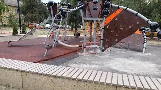 Новый сквер за день до открытия