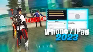 THE MOST COMPLETE SETTINGS FOR IPHONE AND IPAD IN 2023!! - Free Fire