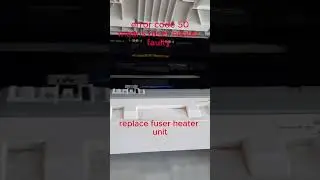 HP Laserjet Pro MFP M130a Error 50 fuser failure #shorts #viralvideo #trending #hpprinter
