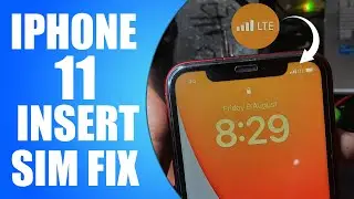 IPHONE 11 INSERT SIM | IPHONE 11 NO SIM DETECTED FIX