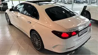 NEW Mercedes E-Class 2024 (Opalit white) - Exterior
