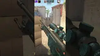 Going NUTS with the Scout #gaming #csgo #gamingvideos #cs2  #flick  #counterstrike #csclip #clips