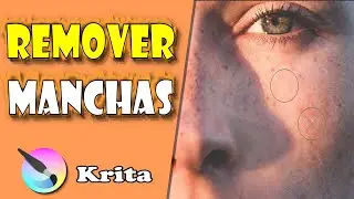 Como REMOVER MANCHAS da FOTO no Krita