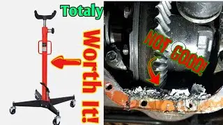Durango Gets Road Worthy Pt 2:  Front Diff Removal and HF Trans Jack Assembly