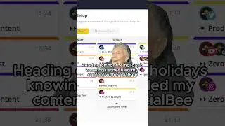 When you automate social media posts with SocialBee