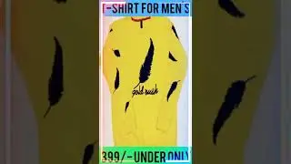 2022 T-shirt 👕 for Men's Under 399/- 😎 #shorts #amazikshop #2022fashion