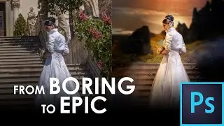 Photo Manipulation - Photoshop - Make a boring image EPIC