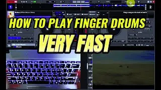 How To Play Finger Drums Fast | Best Dj Finger Drumming Tutorial Video for Beginner to Pro