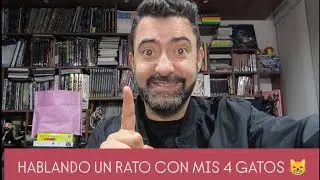 Hablando un rato con mis 4 Gatos 😸