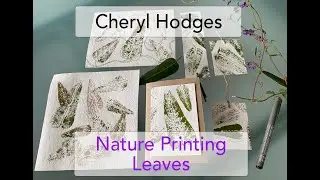 Nature printing - leaves