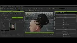 Converting Braded Afro Hair from Daz into CC4