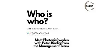 PhotonicSweden - The photonics ecosystem - CARLA Hub