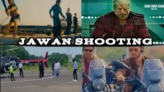 Aise shooting hui Jawan movie ki......!! #jawan #shooting