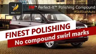 3M Polishing for Finest Finish | Remove Compound Swirl Marks | Toyota Innova Crysta | Car Detailing