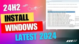 WINDOWS 11 24h2 ISO DOWNLOAD ! - ITS AVAILABLE  NOW  2024 (LATEST VERSION). UPGRADE