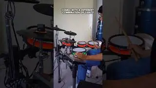 A drum set from the FUTURE! 🛸