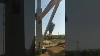Атака беспилотником Ростовского НПЗ