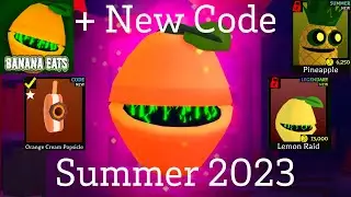 Banana Eats Summer Update 2023 | (New Code)☀️