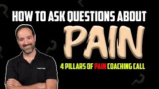How to Ask Sales Questions About Pain | 4 Pillars of Pain