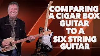 Cigar Box Guitar or Six String Guitar