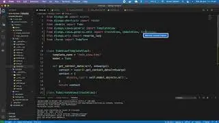 Django DeleteView part 12