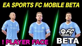 UPDATE!! EA SPORTS FC 2024 MOBILE ( BETA ) - TRANSFERS, MAN CITY PLAYER FACE, RATINGS & GAMEPLAY