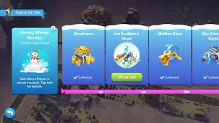 SimCity BuildIt Snowy Winter Revelry