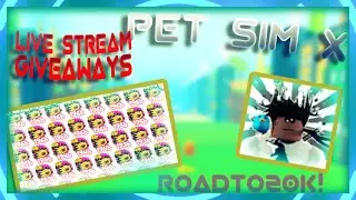 Live - Pet Simulator X Free Pets! Axolotl Update! New 1t Pets Giveaway