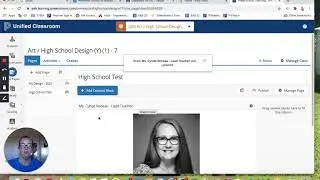 How to set up class page in Unified Classroom - PowerSchool
