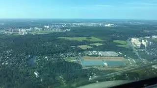 Посадка во Внуково, Москва (UUWW, VKO, RW19 ILS)