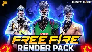 FREE FIRE UNIQUE RENDER PACK || FREE FIRE MOST RARE RENDER PACK❤️||KARTIK GFX❤️