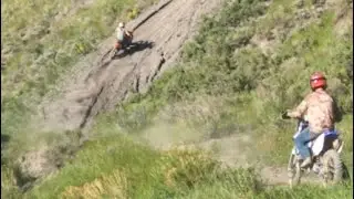 Epic Motocross Hill climb In Billings, MT #motocross #hillclimb #montana #dirtbike