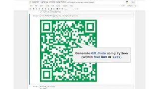 Generate Your own QR Code by using Python