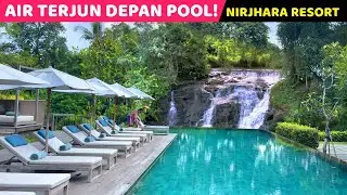 BARU KALI INI NEMU RESORT KAYAK GINI! Nirjhara Resort Review | Hotel Bagus di Bali